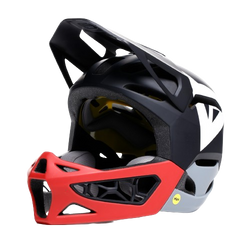 Cyklistická helma Dainese Linea 01 Mips Mono Matt Black/Red/Nardo Grey