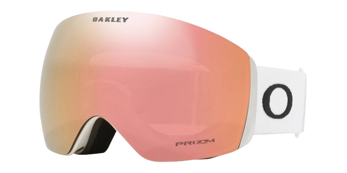 Lyžařské brýle Oakley Flight Deck L Matte White/Prizm Rose Gold - 2025/26