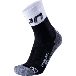 Cyklistické Ponožky UYN Man Cycling Light Socks Black/White