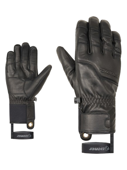 Lyžařské rukavice Ziener Gismon-z AS® Pr Touch Glove Man Black - 2025/26