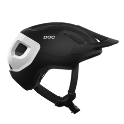 Cyklistická helma POC Axion Race MIPS Uranium Black Matt/Hydrogen White