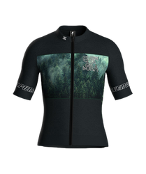 Cyklistický dres Energiapura T-Shirt Full Zip Life Forest Men/Ragl Alexander - 2023