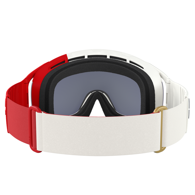 Lyžiarske okuliare POC Zonula Rouge/Blanc/Partly Sunny Ivory - 2025/26