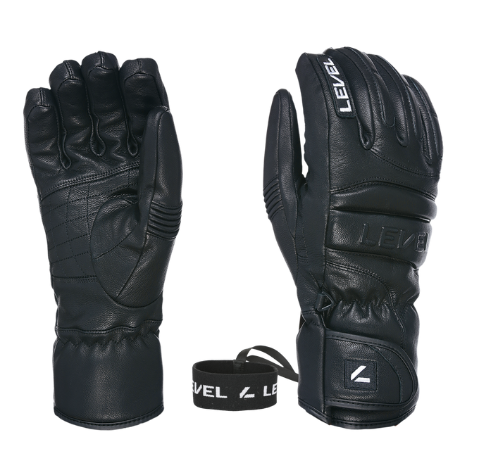Lyžařské rukavice Level RS Black - 2025/26