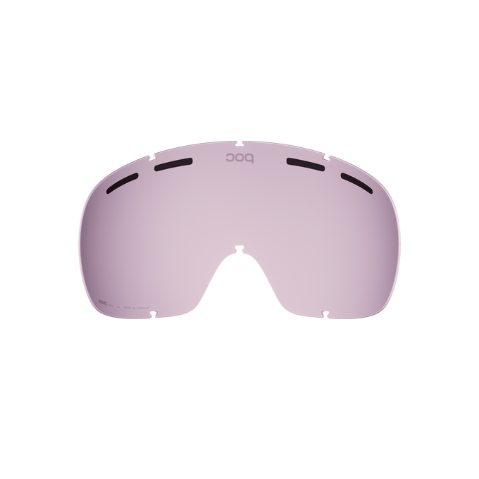 Sklo do brýlí POC Fovea Race Lens Clarity Highly Intense/Low Light Pink - 2025/26
