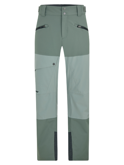 Lyžařské kalhoty Ziener Tiffin Man Green Mud - 2023/24