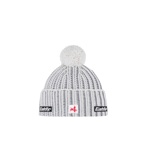 Čepice Eisbar Ronda Pompon MÜ SA White/Gray - 2025/26