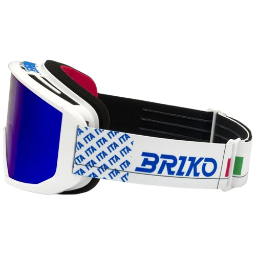 Lyžiarske okuliare Briko Vulcano Mask Italia White/Science Blue - 2025/26