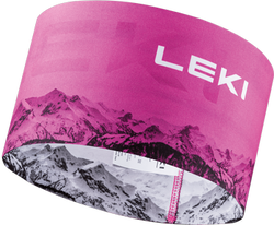 Čelenka LEKI XC Headband Neonpink/White