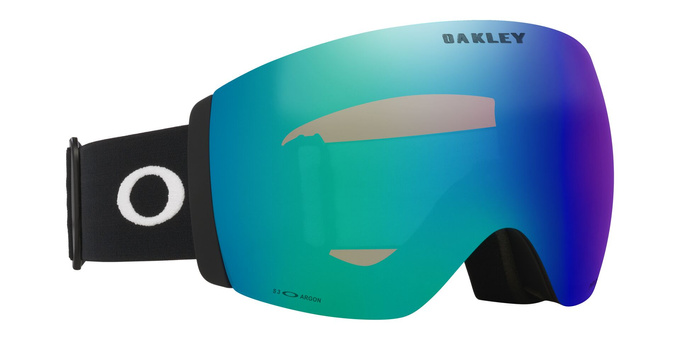 Lyžařské brýle Oakley Flight Deck Pro L Matte Black/Prizm Snow Argon Iridium: + Additional lens Prizm Snow Iced Iridium - 2025/26