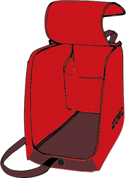 Vak na lyžařské boty Atomic Boot & Helmet Bag Red – 2025/26