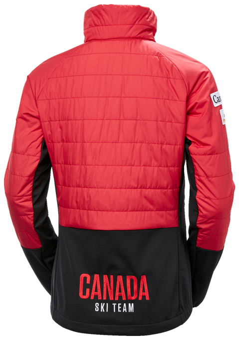 Péřová bunda Helly Hansen World Cup Insulator Jacket Red - 2023/24