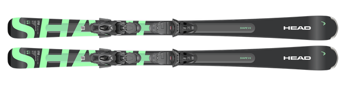 Sjezdové lyže HEAD Shape V4 + PR 11 GW Brake [G] 85mm Matt Black - 2025/26