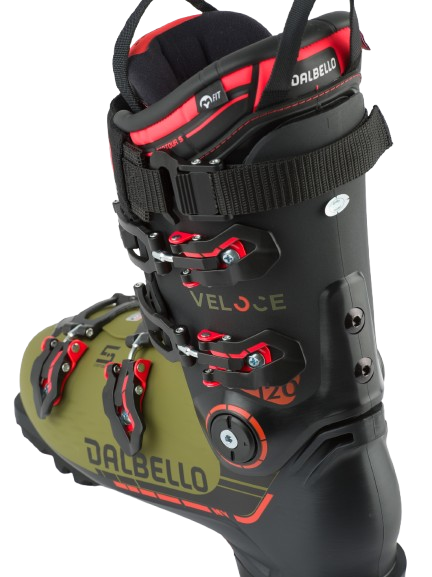 Sjezdové boty Dalbello Veloce 120 MV Black/Olive - 2025/26