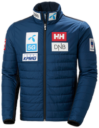 Páperová bunda Helly Hansen World Cup Insulator Jacket Ocean NSF - 2023/24