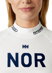 Funkčné tričko Helly Hansen Lifa Seamless Racing Top White - 2023/24