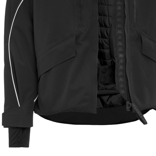 Lyžařská bunda Kappa 6CENTO 602FP ITA Black - 2025/26