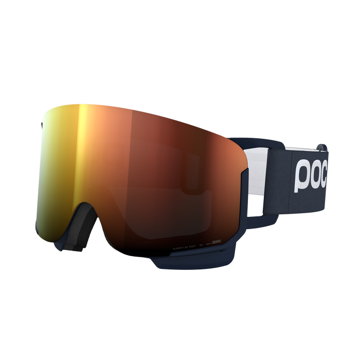 Lyžařské brýle POC Nexal Raw Apatite Navy/Partly Sunny Orange - 2025/26
