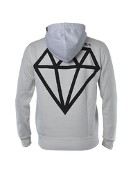 Mikina ENERGIAPURA Sweatshirt Svarte Like A Diamond White