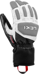 Lyžařské rukavice LEKI Griffin Pro 3D White/Black - 2025/26