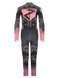 Lyžařská kombinéza Ziener RCE Racesuit Black Foggy Print Pink Vanilla - 2024/25