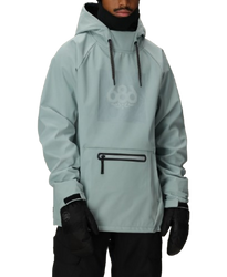 Mikina s kapucí 686 Waterproof Hoody Dusty Marine - 2025/26