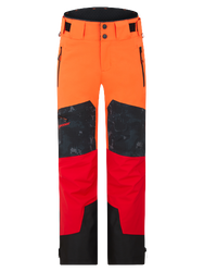 Lyžařské kalhoty Ziener Tewes Full-Zip Junior Teamwear Red Orange Pop - 2024/25