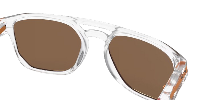 Sluneční brýle OAKLEY Latch Beta Introspect Collection Prizm Bronze Lenses / Matte Clear Frame