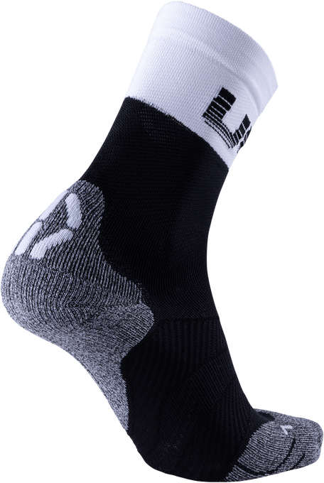 Cyklistické Ponožky UYN Man Cycling Light Socks Black/White