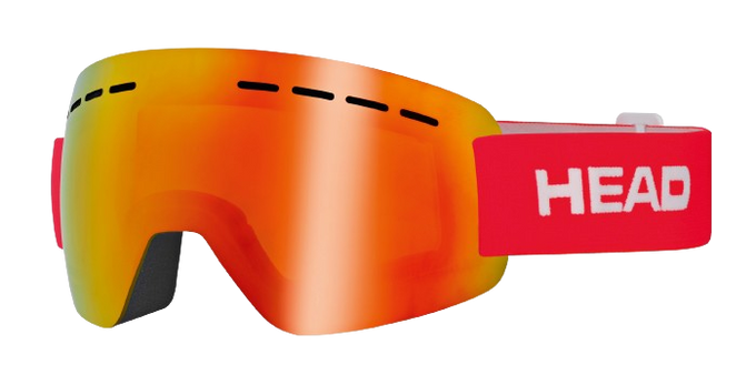 Lyžařské brýle HEAD Solar FMR Red - 2025/26