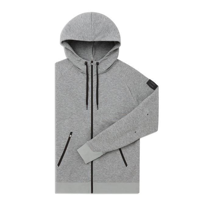 Mikina On Running Zip Hoodie Grey - 2025