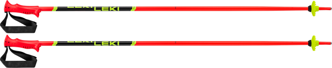 Sjezdové hole LEKI Racing Kids Red - 2025/26