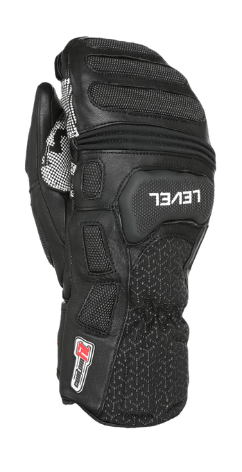 Lyžařské rukavice Level SQ CF Mitt Black - 2025/26