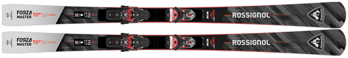 Sjezdové lyže Rossignol Forza 70' TI+ Master R22 + Spx 14 Rockerace GW Red Metal - 2025/26