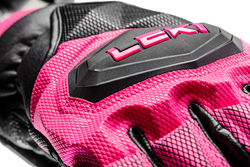 Lyžařské rukavice LEKI WCR Venom 3D Junior Pink - 2025/26