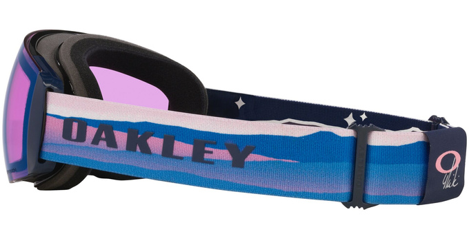 Lyžařské brýle Oakley Flight Deck Pro M Mikaela Shiffrin Sig/Prizm Snow Iced Iridium + Additional lens Prizm Snow Sapphire Iridium - 2025/26