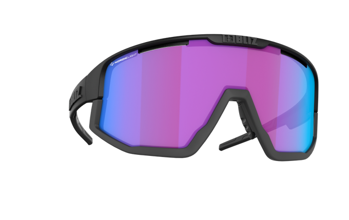 Sluneční brýle BLIZ Vision Matt Black Nano Optics/Nordic Light - 2024