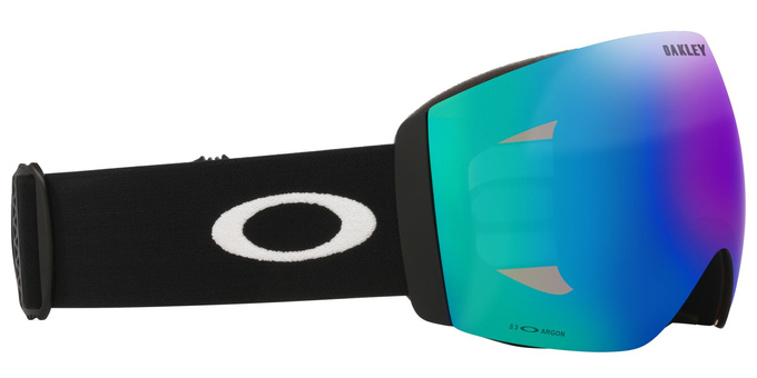 Lyžařské brýle Oakley Flight Deck Pro L Matte Black/Prizm Snow Argon Iridium: + Additional lens Prizm Snow Iced Iridium - 2025/26