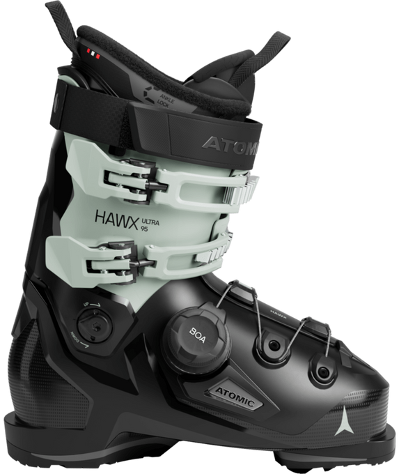 Sjezdové boty Atomic Hawx Ultra 95 BOA W Black/Sage - 2025/26