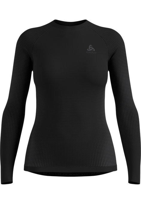 Termoakční Tričko Odlo Perfomance Warm BL Top Crew Neck L/S Woman Black - 2025/26