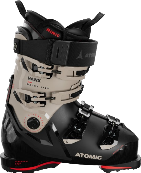 Sjezdové boty Atomic Hawx Magna 110 S GW Black/Cement/Red – 2024/25