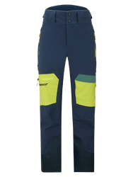 Lyžařské kalhoty Ziener Tewes Full-Zip Man Dark Navy Lime - 2025/26