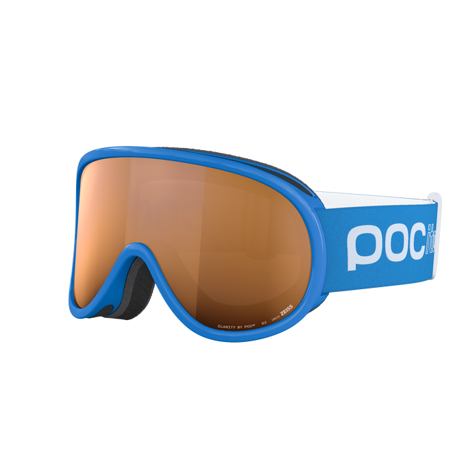 Lyžařské brýle POC Pocito Retina Fluorescent Blue/Partly Sunny Light Orange - 2025/26