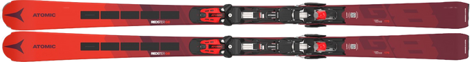 Sjezdové lyže Atomic Redster G8 Revoshock C + X 12 GW Red/Black - 2024/25