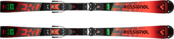 Sjezdové lyže Rossignol Hero Athlete SL PRO 128-149 R21 + NX 7 GW B73 Black Hot Red - 2025/26