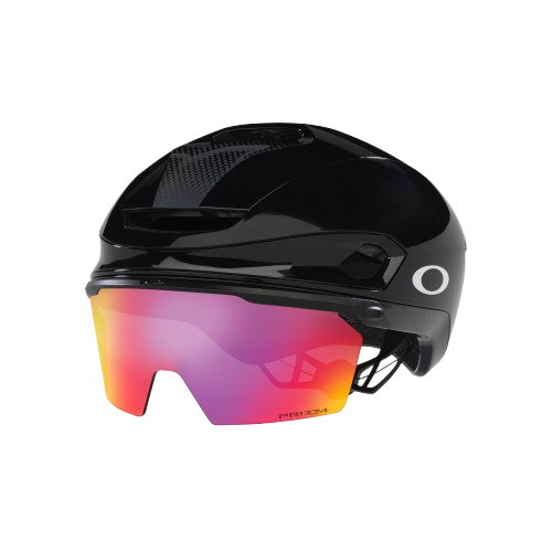 Cyklistická helma Oakley ARO7 Road Black Gloss Ice/Prizm Road