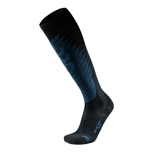 Lyžařské ponožky UYN Man Ski One Biotech Black/Blue - 2025/26
