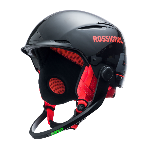 Lyžařská helma Rossignol Hero Slalom Impacts Black + Garda - 2025/26