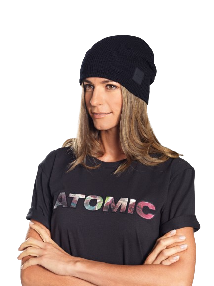 Čepice Atomic Alps Slouch Beanie Black – 2024/25