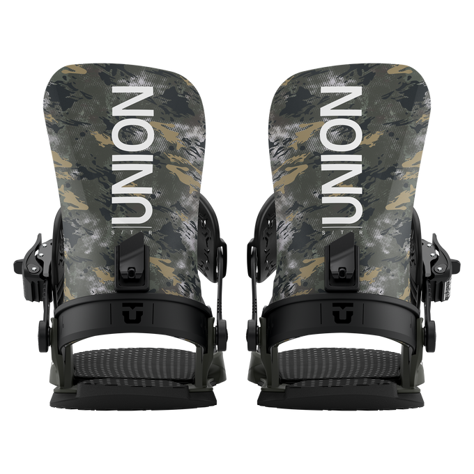 Vázání na Snowboard Union STR Camo - 2025/26